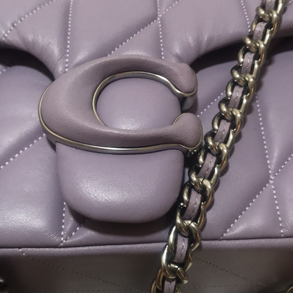 Rare Coach Quilted Tabby Soft Purple 26 Sold out everywhere! - Picture 3 of 16